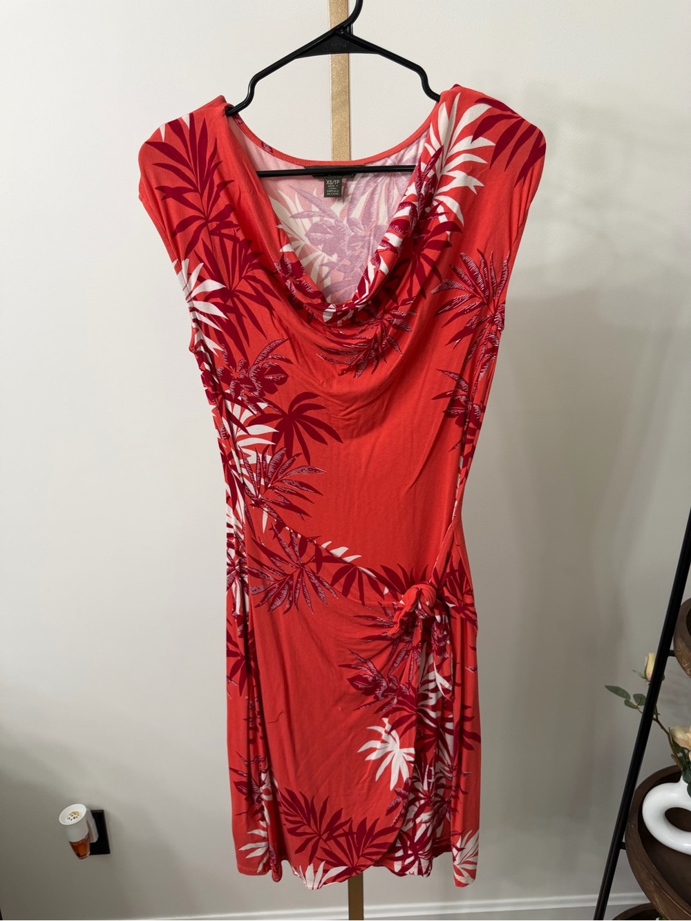 Tommy Bahama Red Floral Dress
